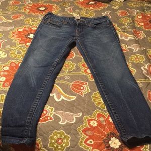 True Religion blue jeans